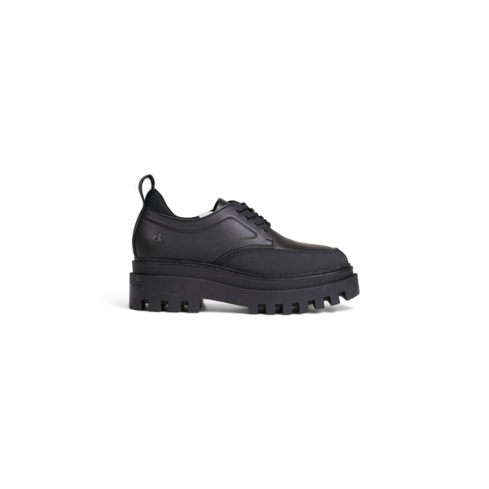 Calvin Klein Jeans – Schwarze Plateausohle aus Polyethylen
