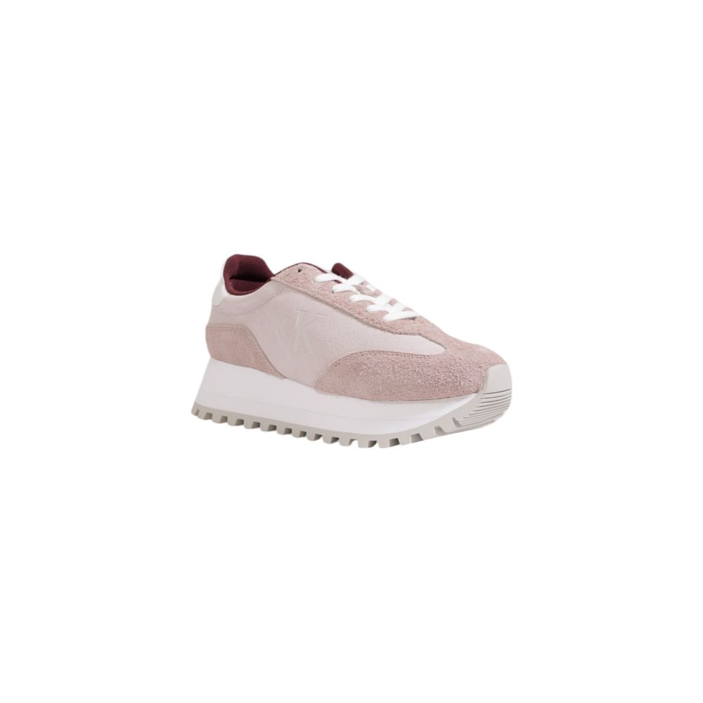 Calvin Klein Jeans – Lila Ledersneaker