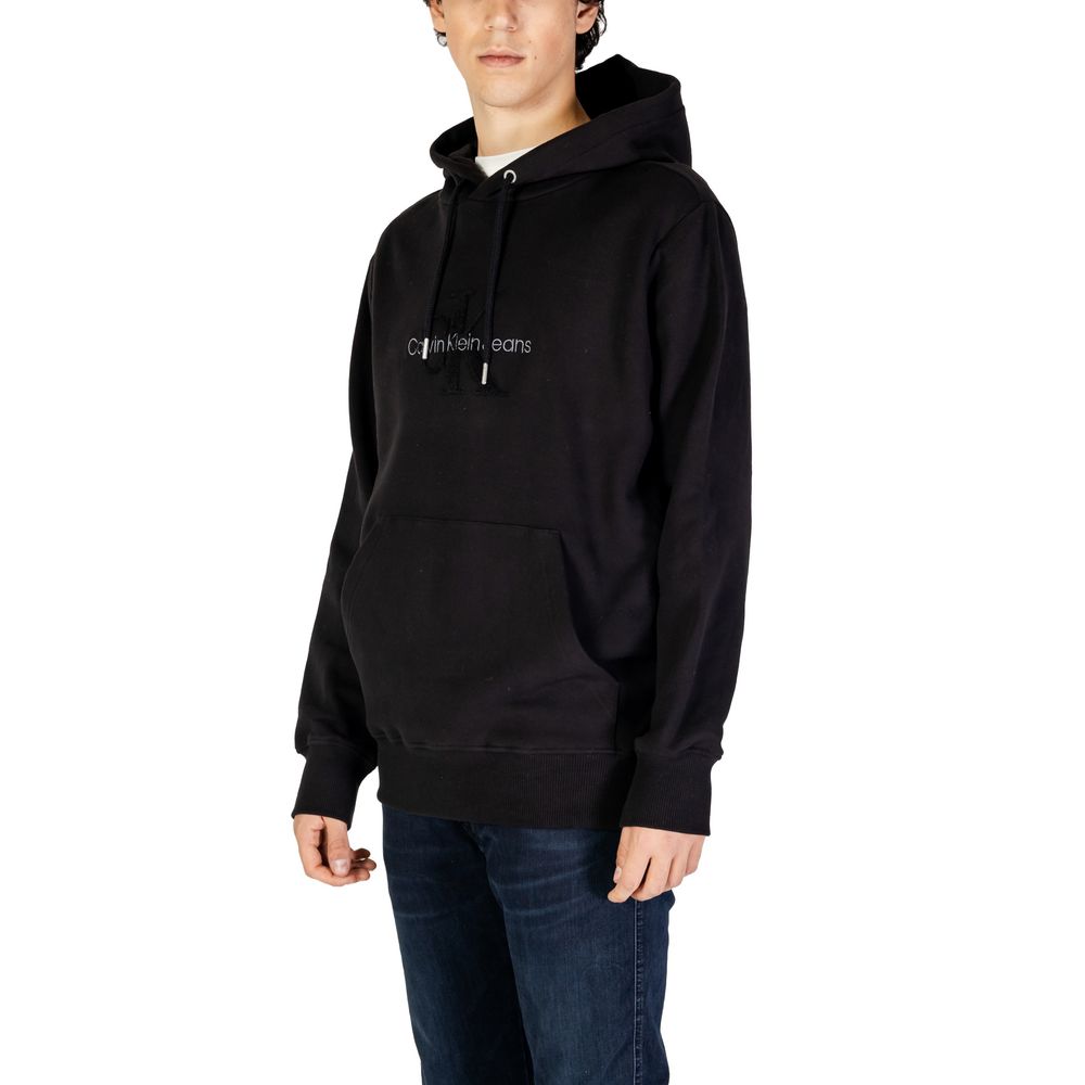 Calvin Klein Jeans Black Cotton Hoody
