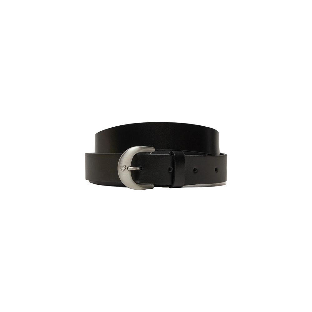 Calvin Klein Jeans – Schwarzer Ledergürtel