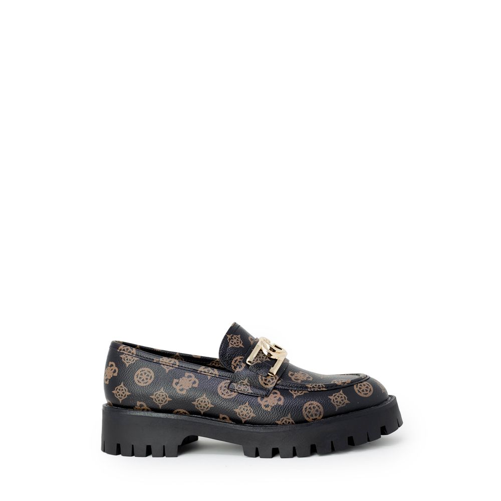Guess – Plattform aus Polyethylen in Braun