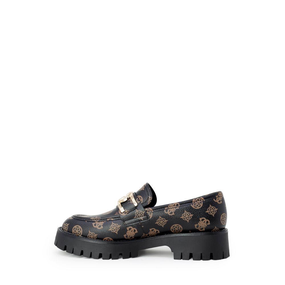 Guess – Plattform aus Polyethylen in Braun