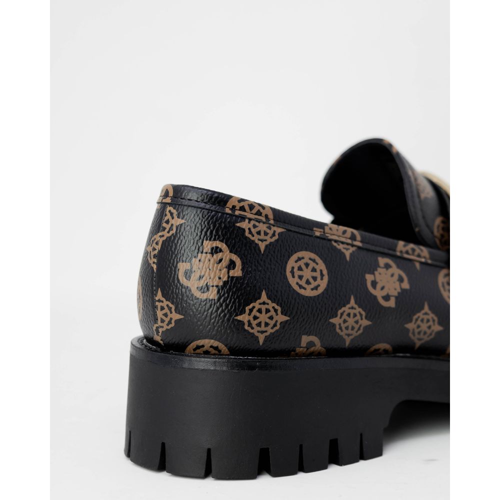 Guess – Plattform aus Polyethylen in Braun