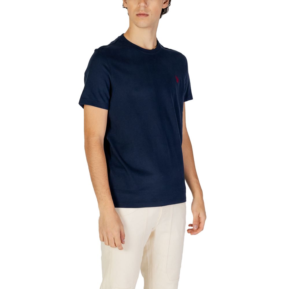 US POLO ASSN. Blue Cotton T-Shirt