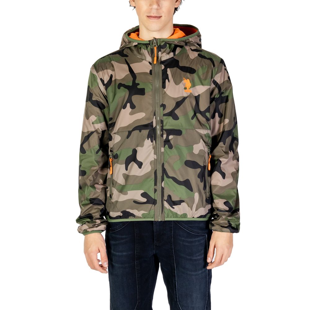US POLO ASSN. Green Polyamide Jackets & Coat