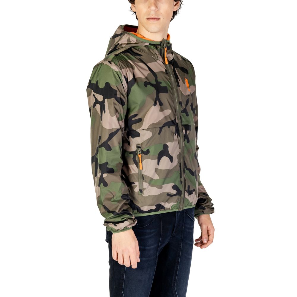 US POLO ASSN. Green Polyamide Jackets & Coat