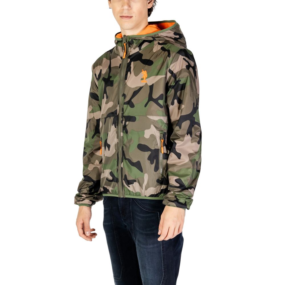 US POLO ASSN. Green Polyamide Jackets & Coat