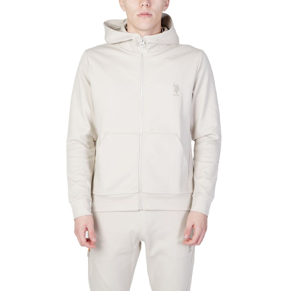 US POLO ASSN. Beige Cotton Hoody