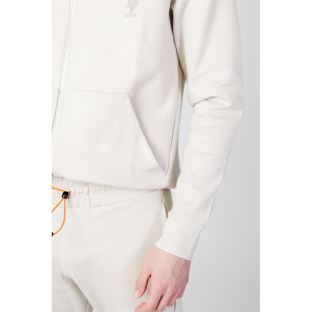 US POLO ASSN. Beige Cotton Hoody