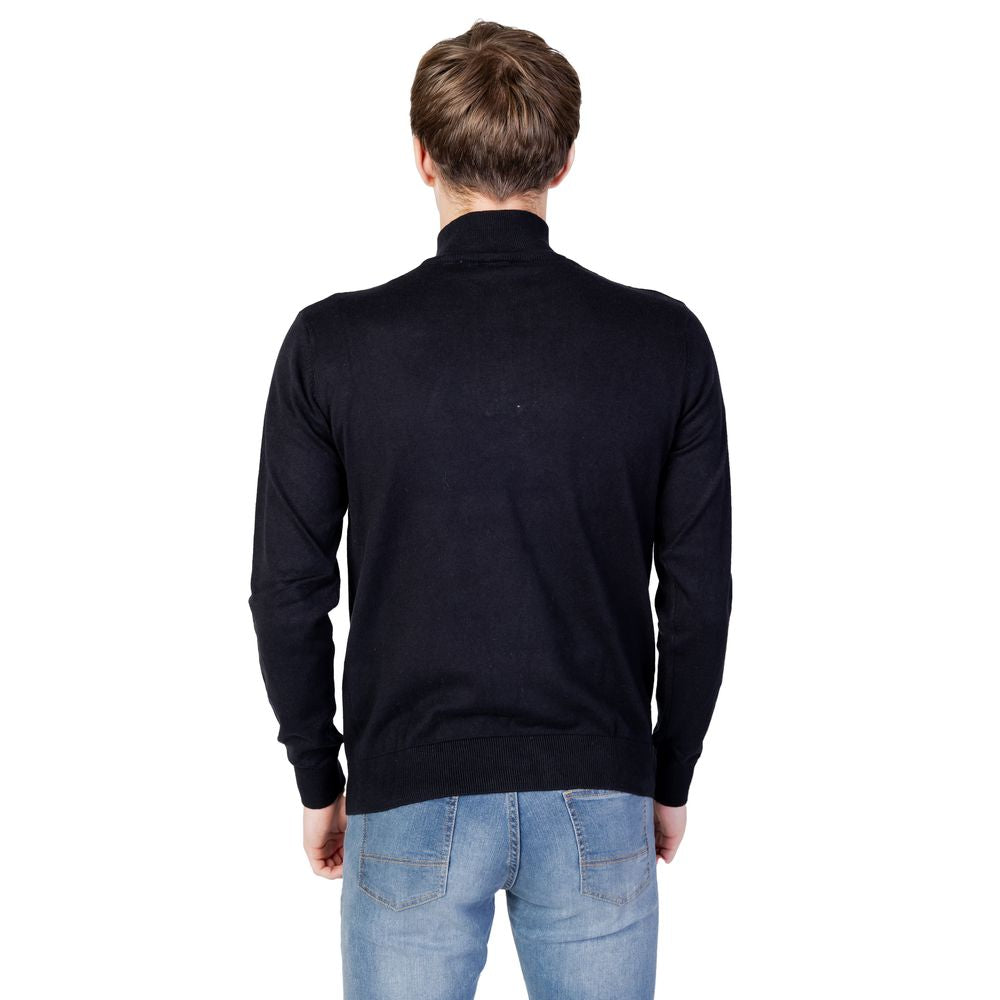 US POLO ASSN. Black Cotton Sweater