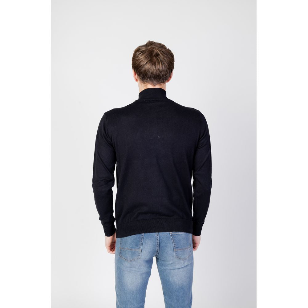 US POLO ASSN. Black Cotton Sweater