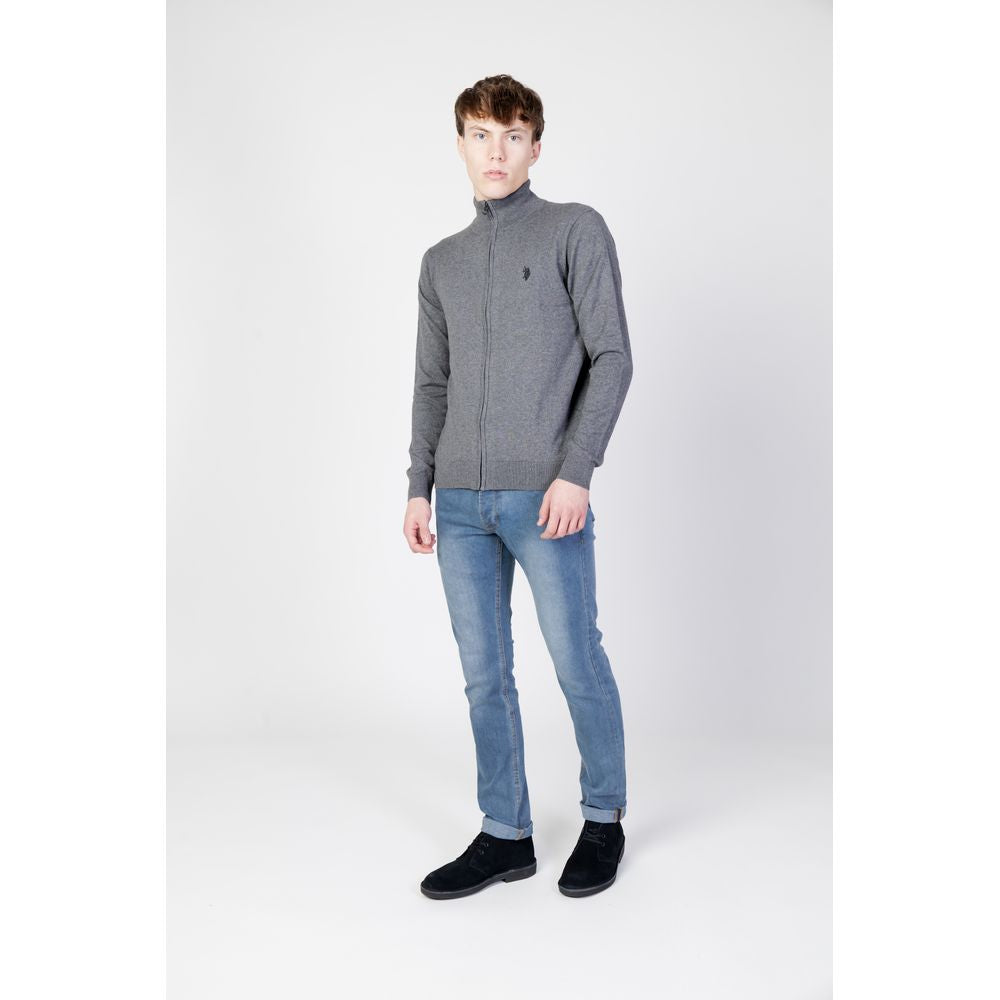 US POLO ASSN. Gray Cotton Sportswear