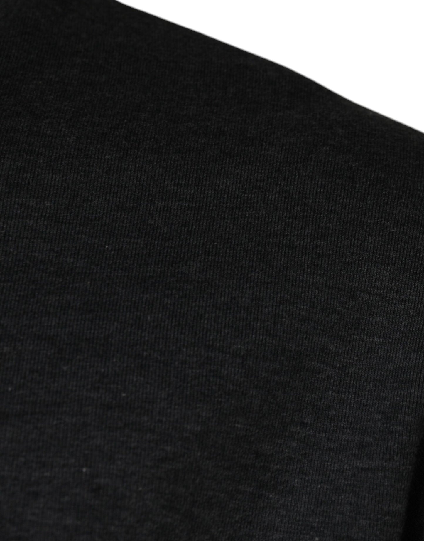 Dolce & Gabbana – Dunkelgraues Camouflage-T-Shirt mit Rundhalsausschnitt