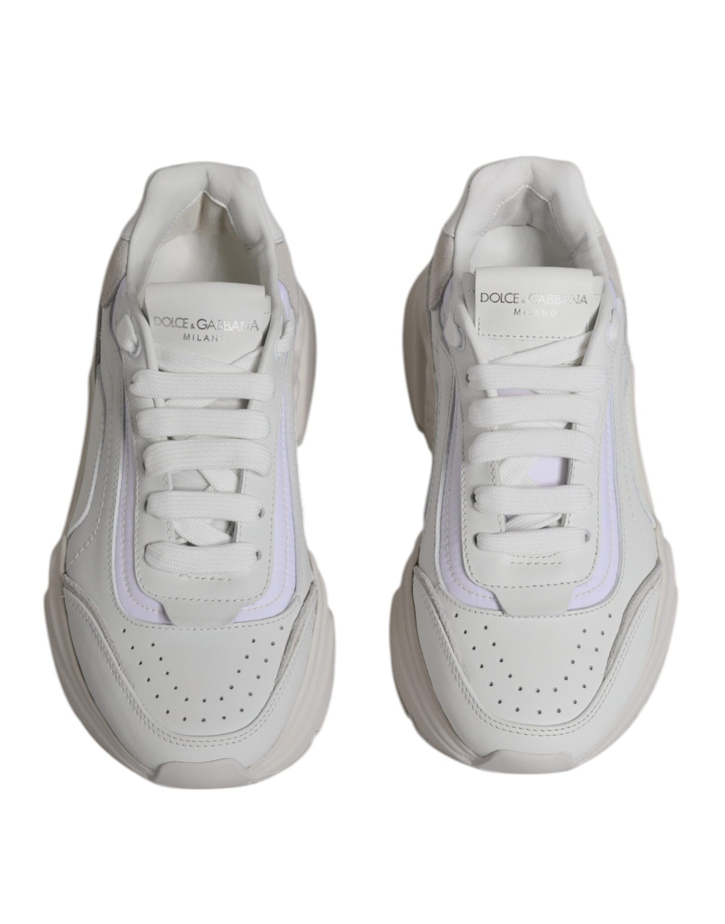 Dolce & Gabbana Weiße Daymaster Low Top Sneakers Schuhe