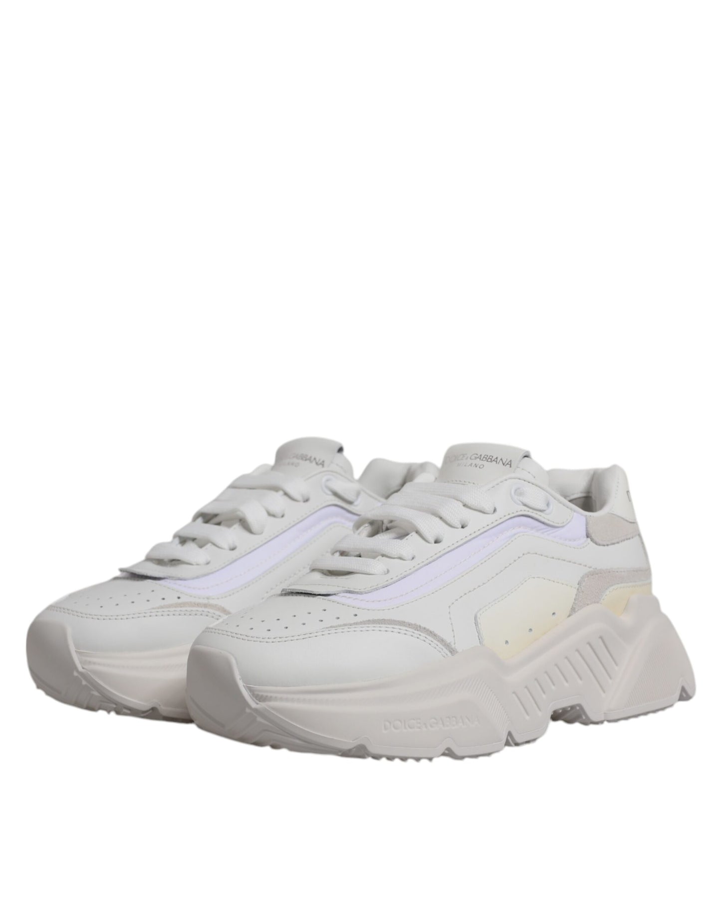 Dolce & Gabbana Weiße Daymaster Low Top Sneakers Schuhe