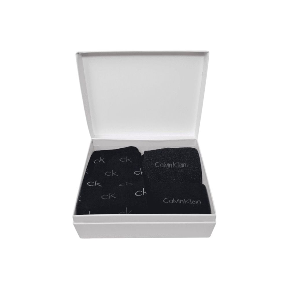 Calvin Klein – Schwarze Baumwollsocke