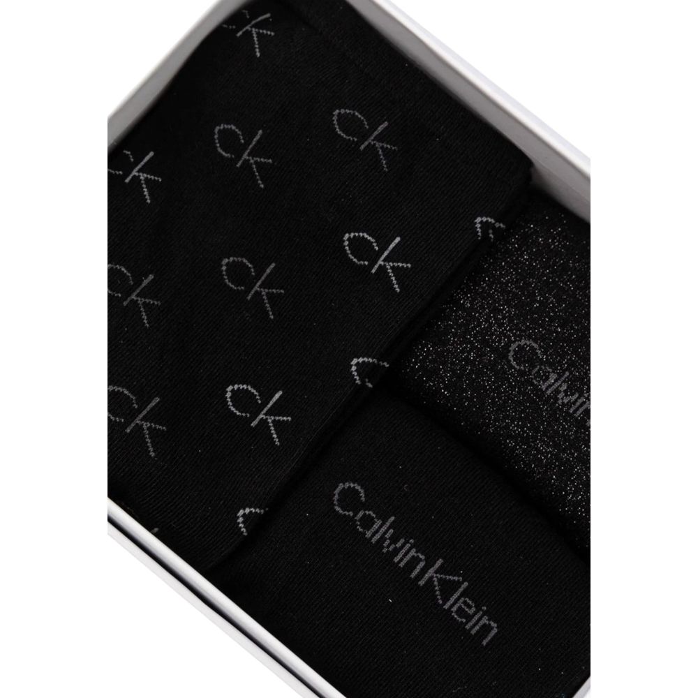 Calvin Klein – Schwarze Baumwollsocke