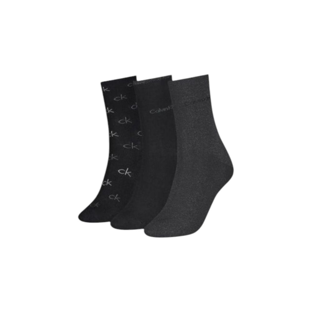 Calvin Klein – Schwarze Baumwollsocke