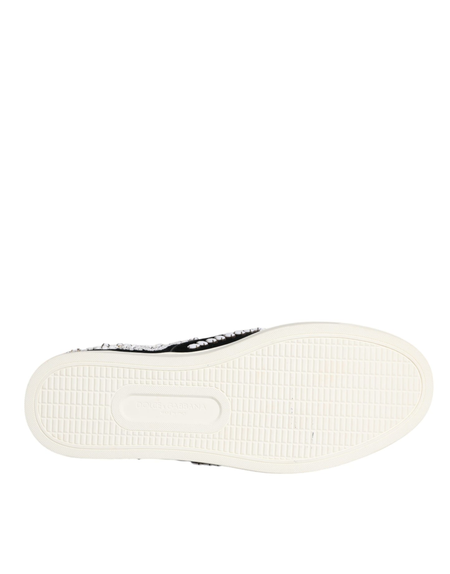 Dolce & Gabbana – London – Schwarze Slipper für Herren mit Verzierung