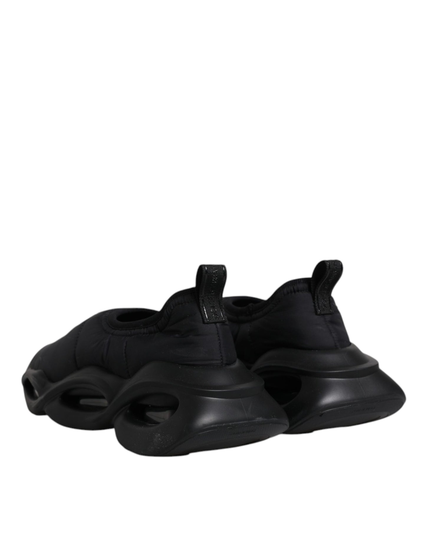 Dolce & Gabbana – Schwarze Slip-On-Wave-Low-Top-Sneakers für Herren