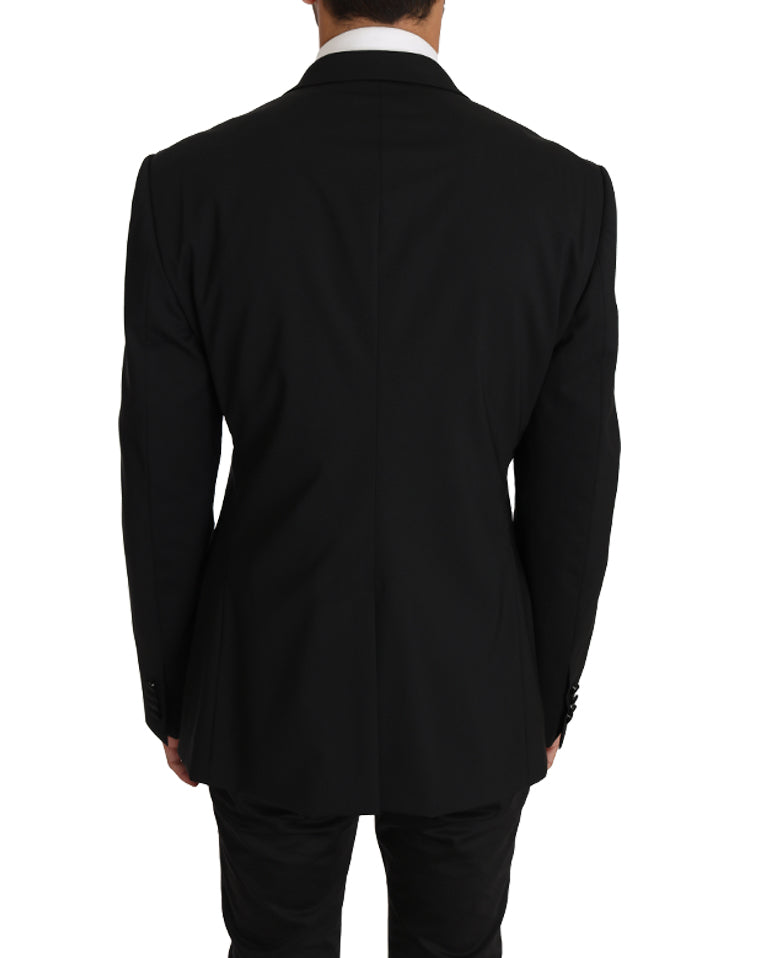 Dolce & Gabbana Blazerjacke MARTINI Torrero aus schwarzer Wolle