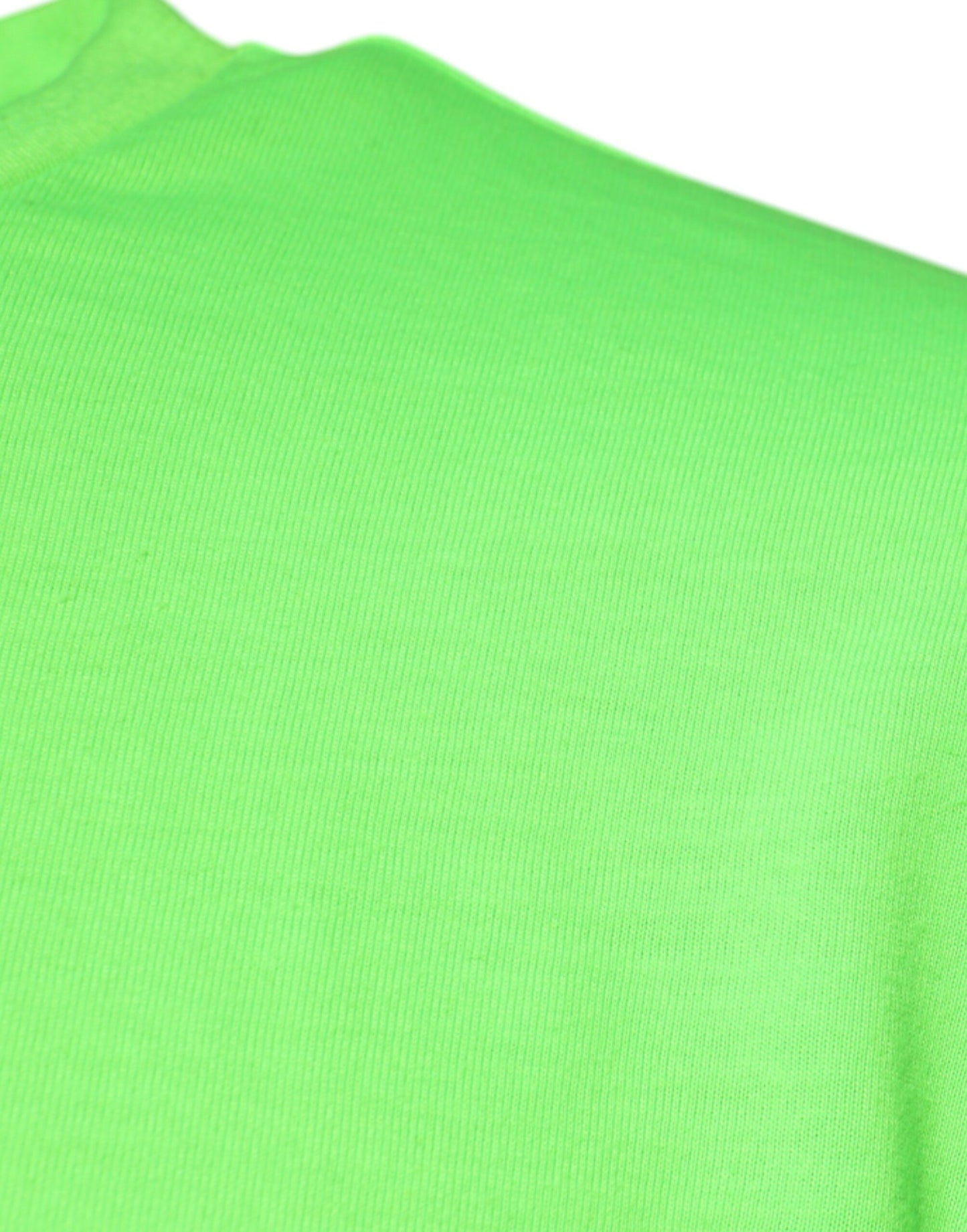 Dolce & Gabbana – Grünes T-Shirt aus Polyester mit Rundhalsausschnitt und Logo
