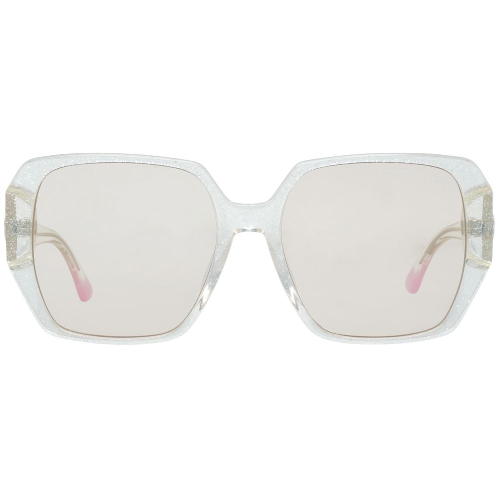 Victoria's Secret – Transparente Sonnenbrille aus Kunststoff