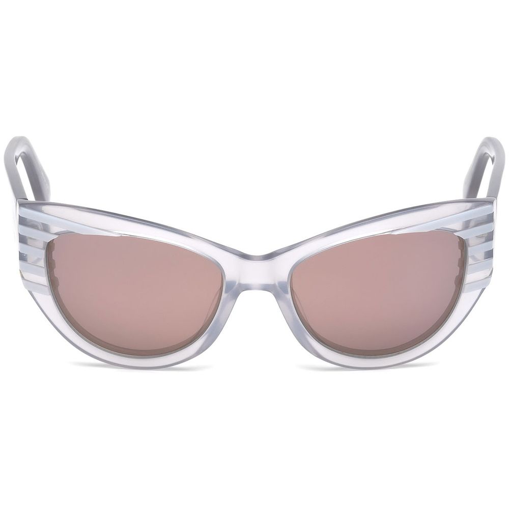Just Cavalli Sonnenbrille aus grauem Kunststoff