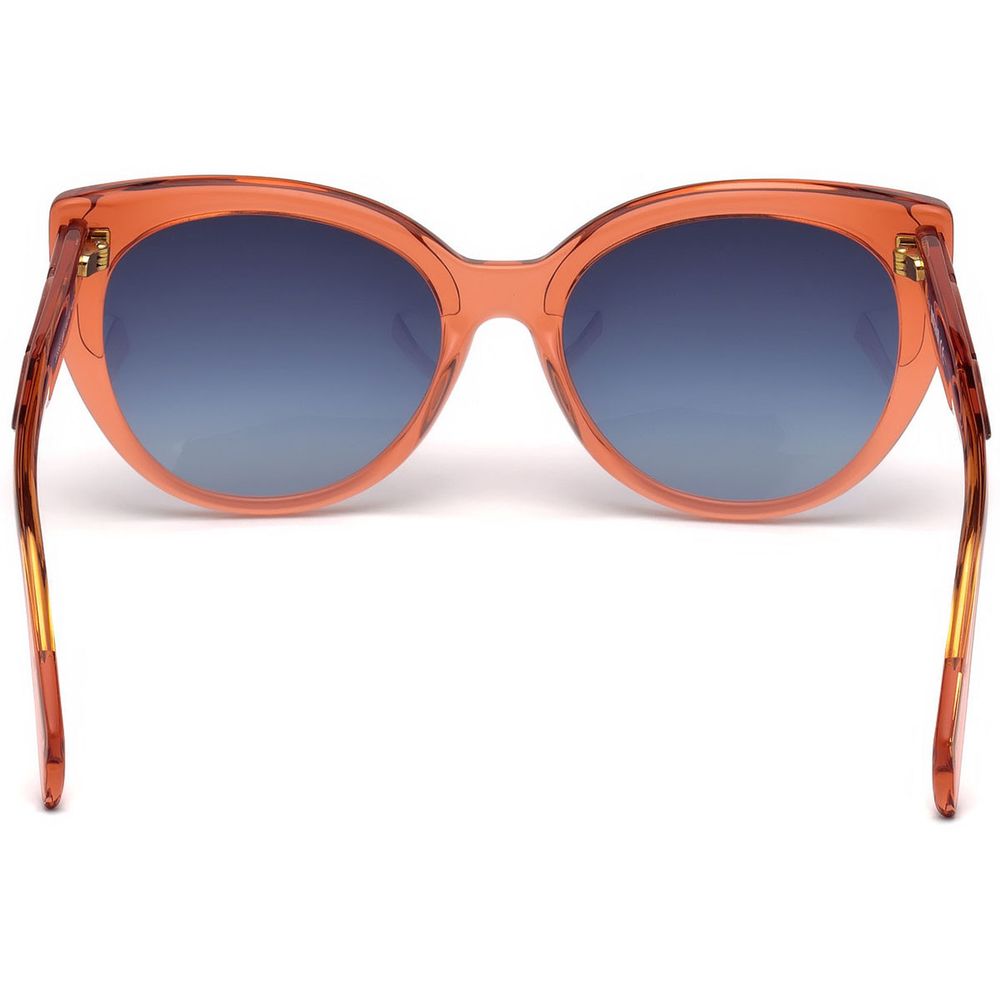 Just Cavalli Rote Kunststoff-Sonnenbrille
