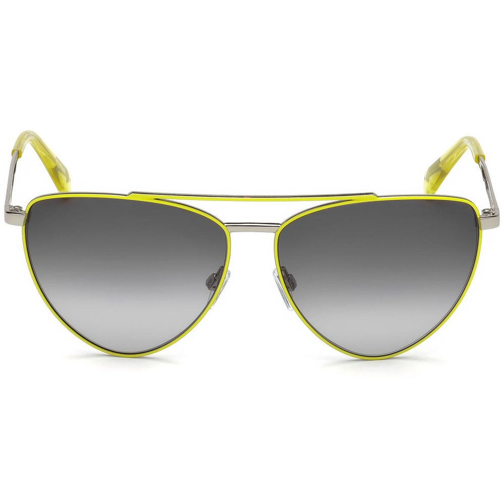 Just Cavalli Sonnenbrille aus gelbem Metall