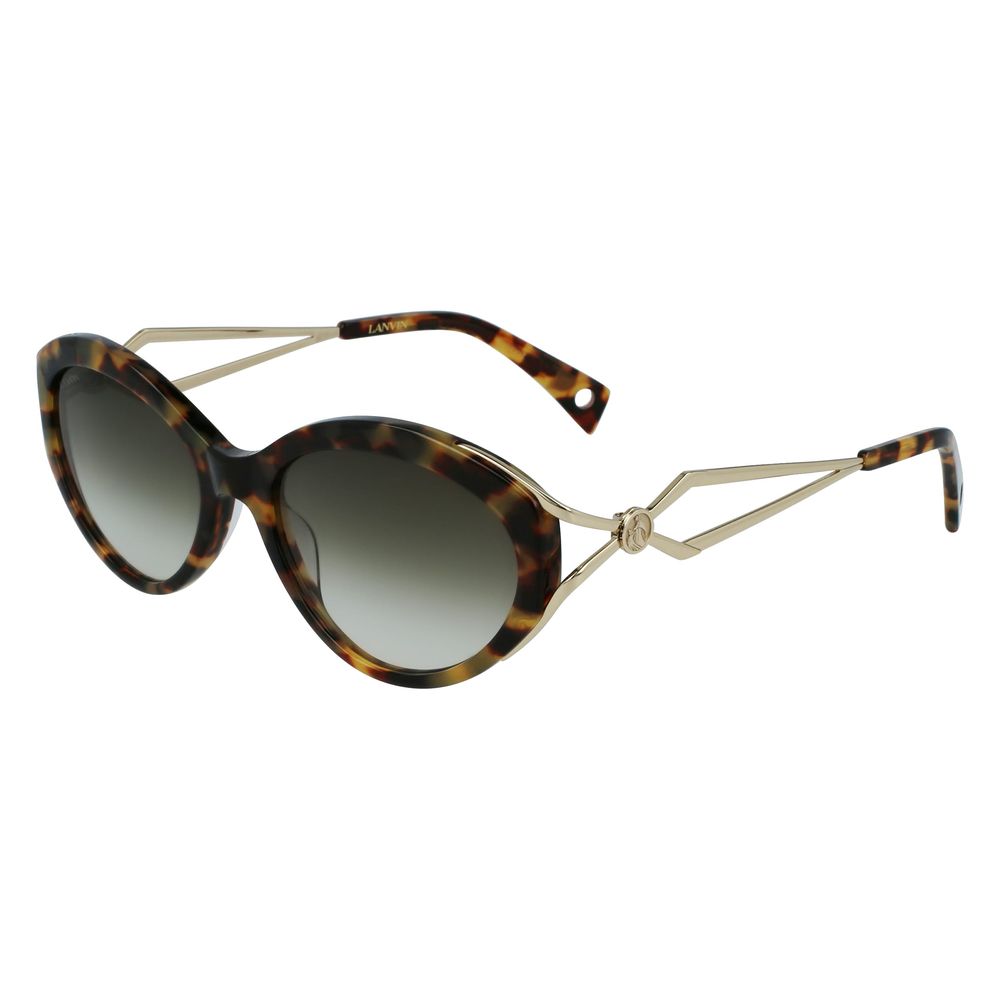 Lanvin – Braune Acetat-Sonnenbrille