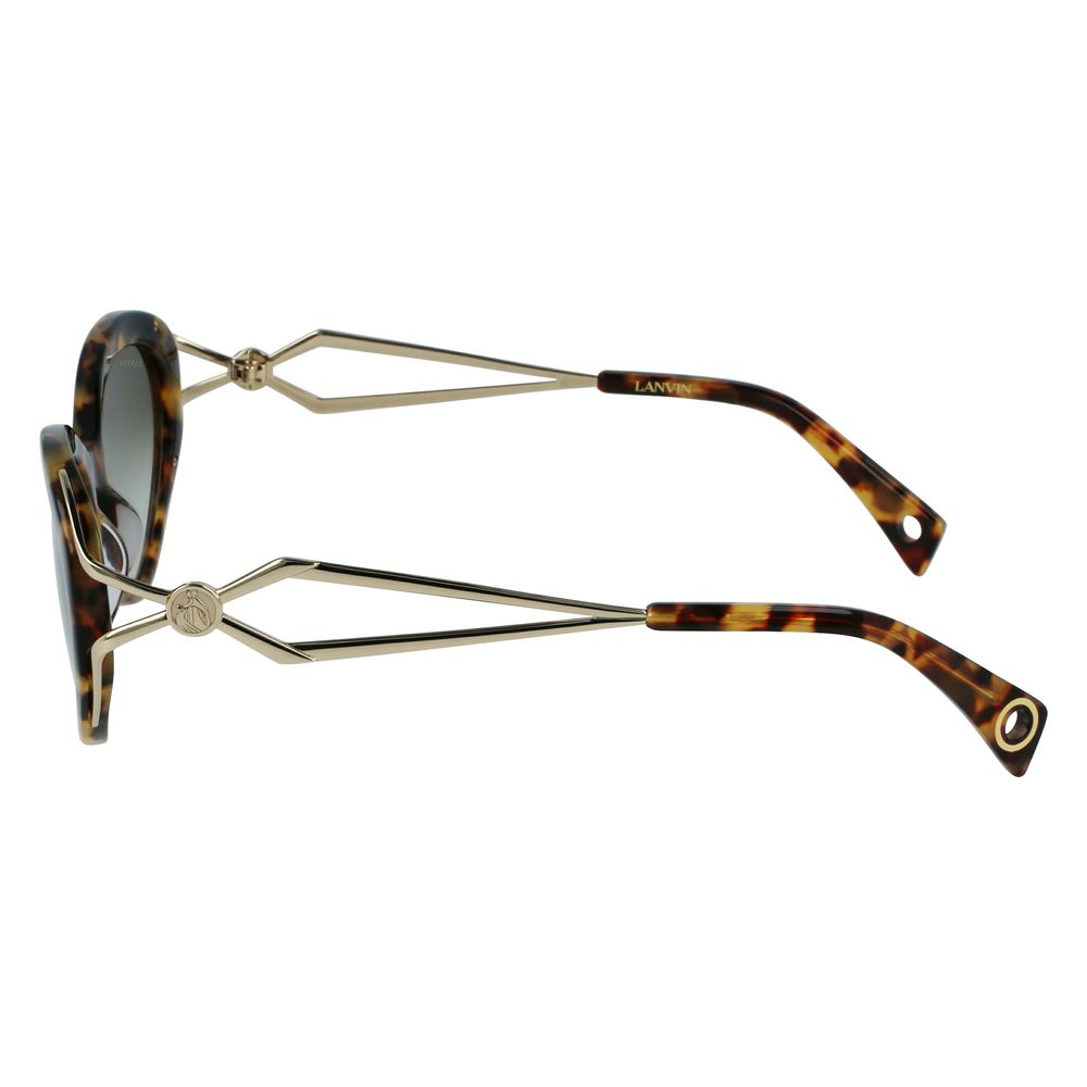 Lanvin – Braune Acetat-Sonnenbrille