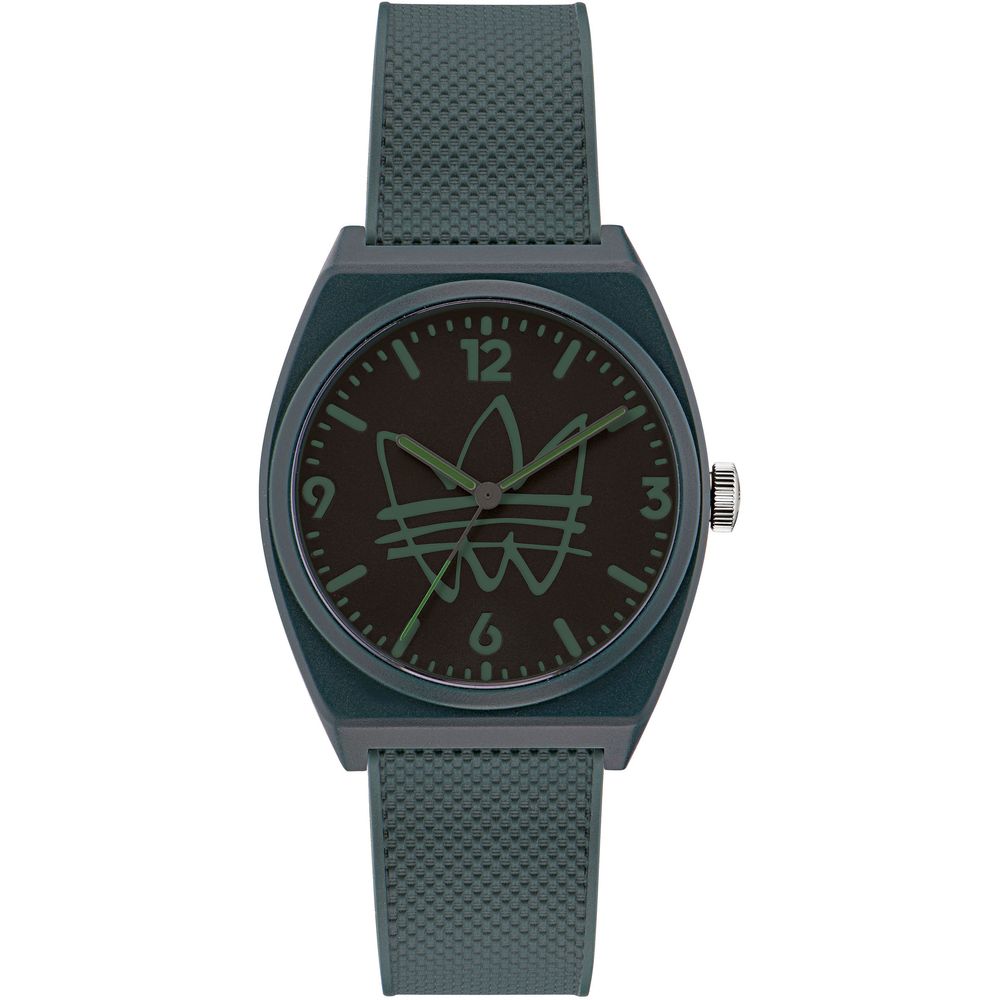 Adidas Grüne Synthetikuhr