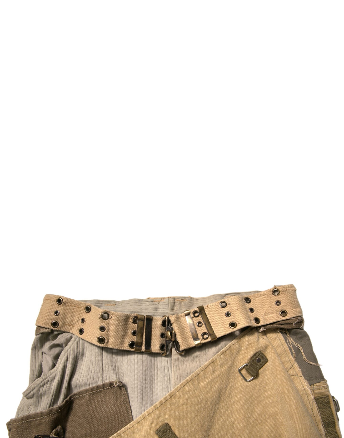 Dolce & Gabbana – Mehrfarbige, rekonstruierte Flight-Cargohose