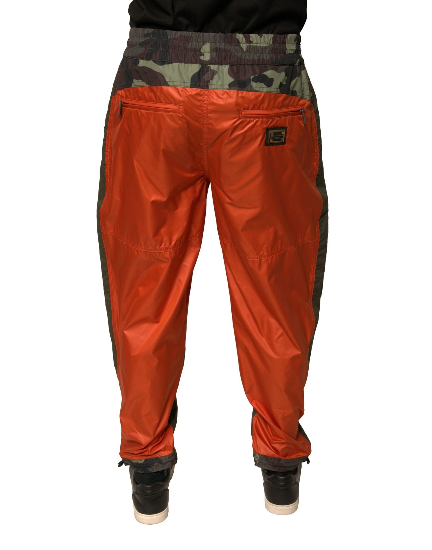 Dolce & Gabbana – Mehrfarbige Cargo-Jogginghose mit Camouflage-Muster