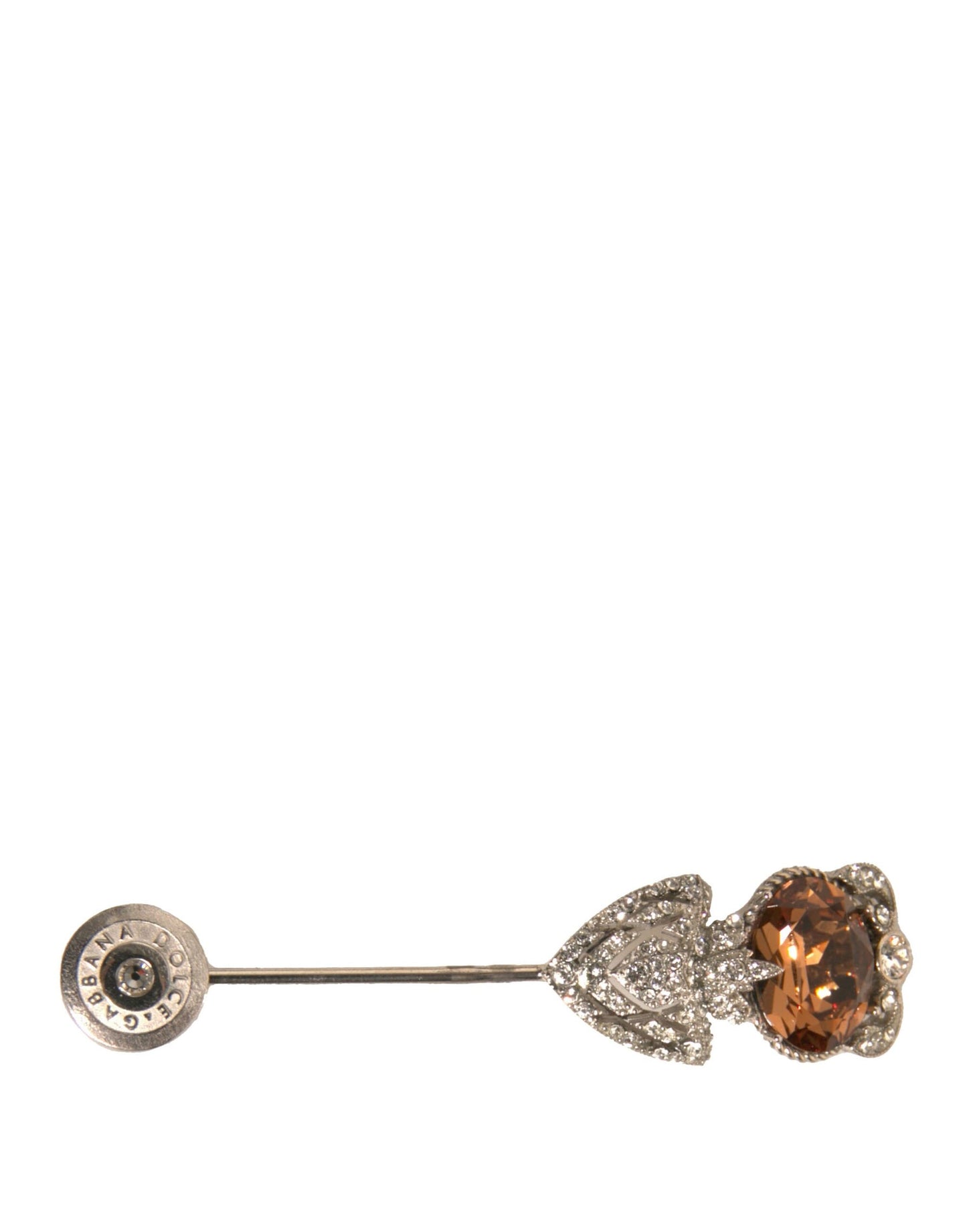 Dolce & Gabbana – Brosche mit Kristallen aus 925er Sterlingsilber