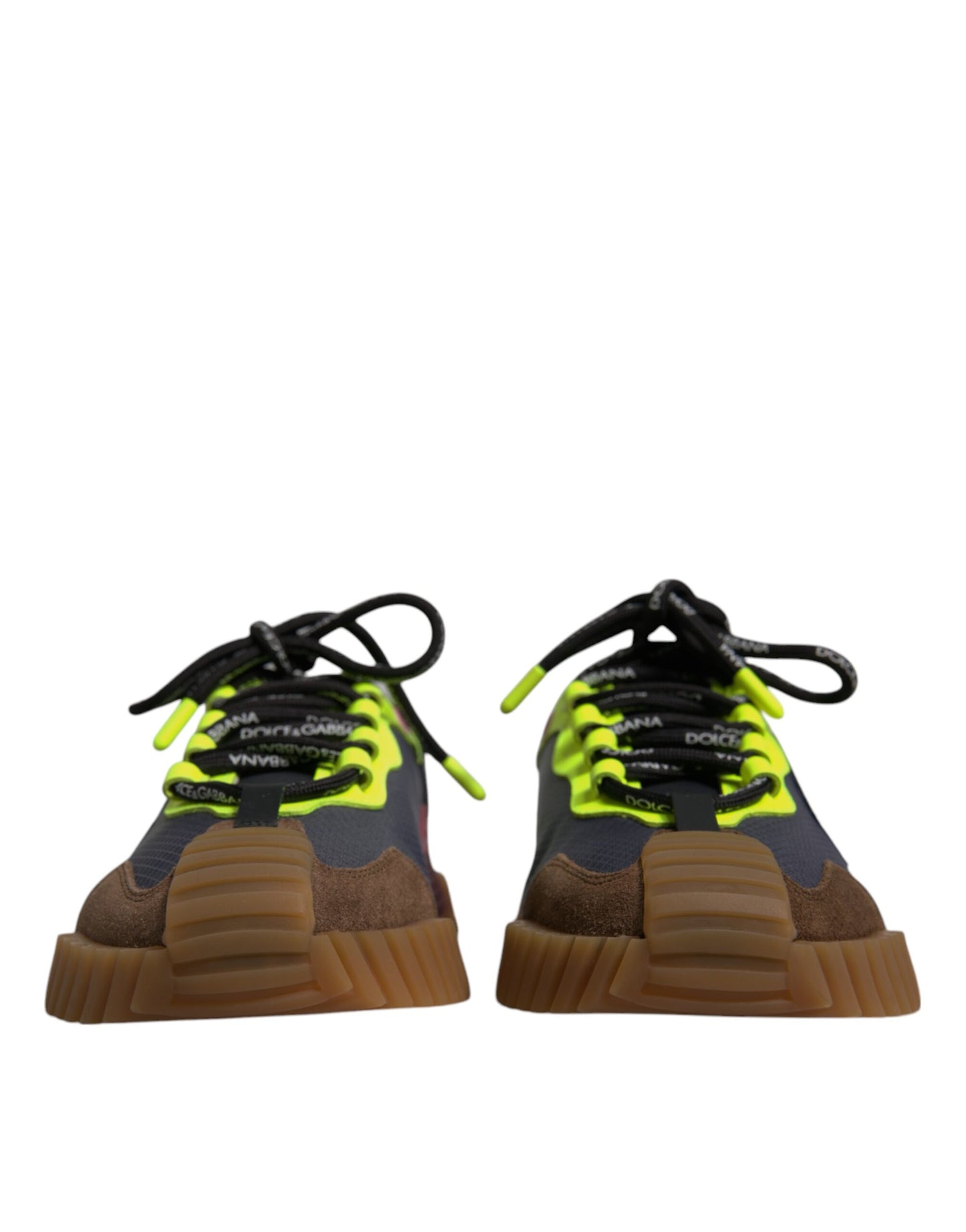 Dolce & Gabbana Mehrfarbige Nylon Low Top NS1 Sneakers Schuhe