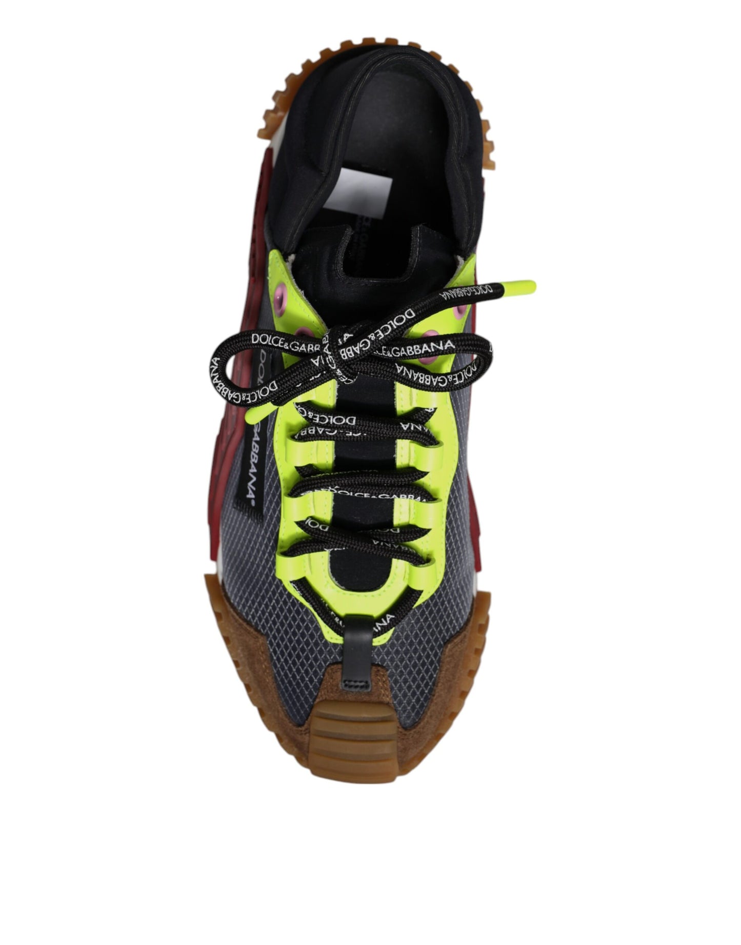 Dolce & Gabbana Mehrfarbige Nylon Low Top NS1 Sneakers Schuhe
