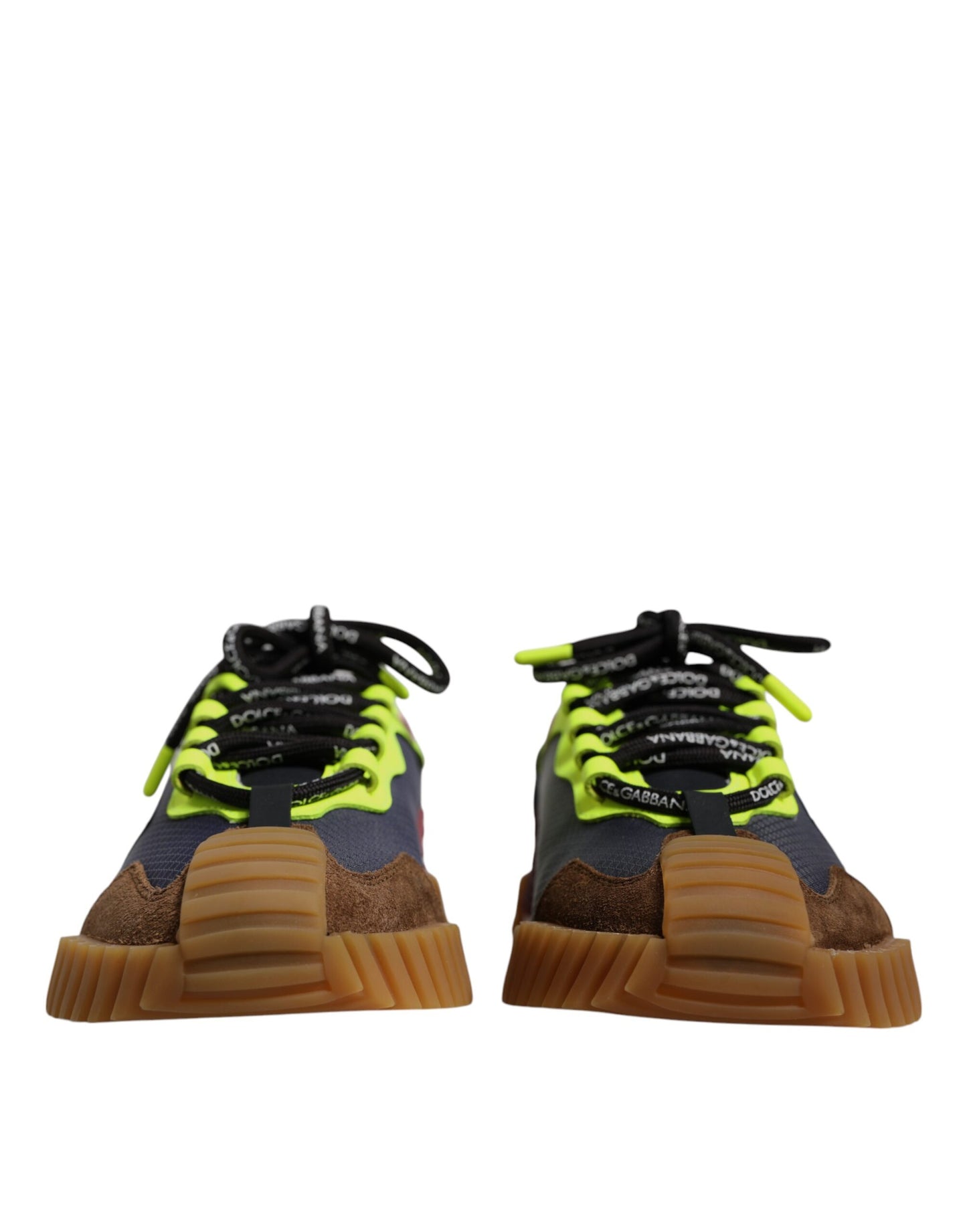 Dolce & Gabbana Mehrfarbige Nylon Low Top NS1 Sneakers Schuhe