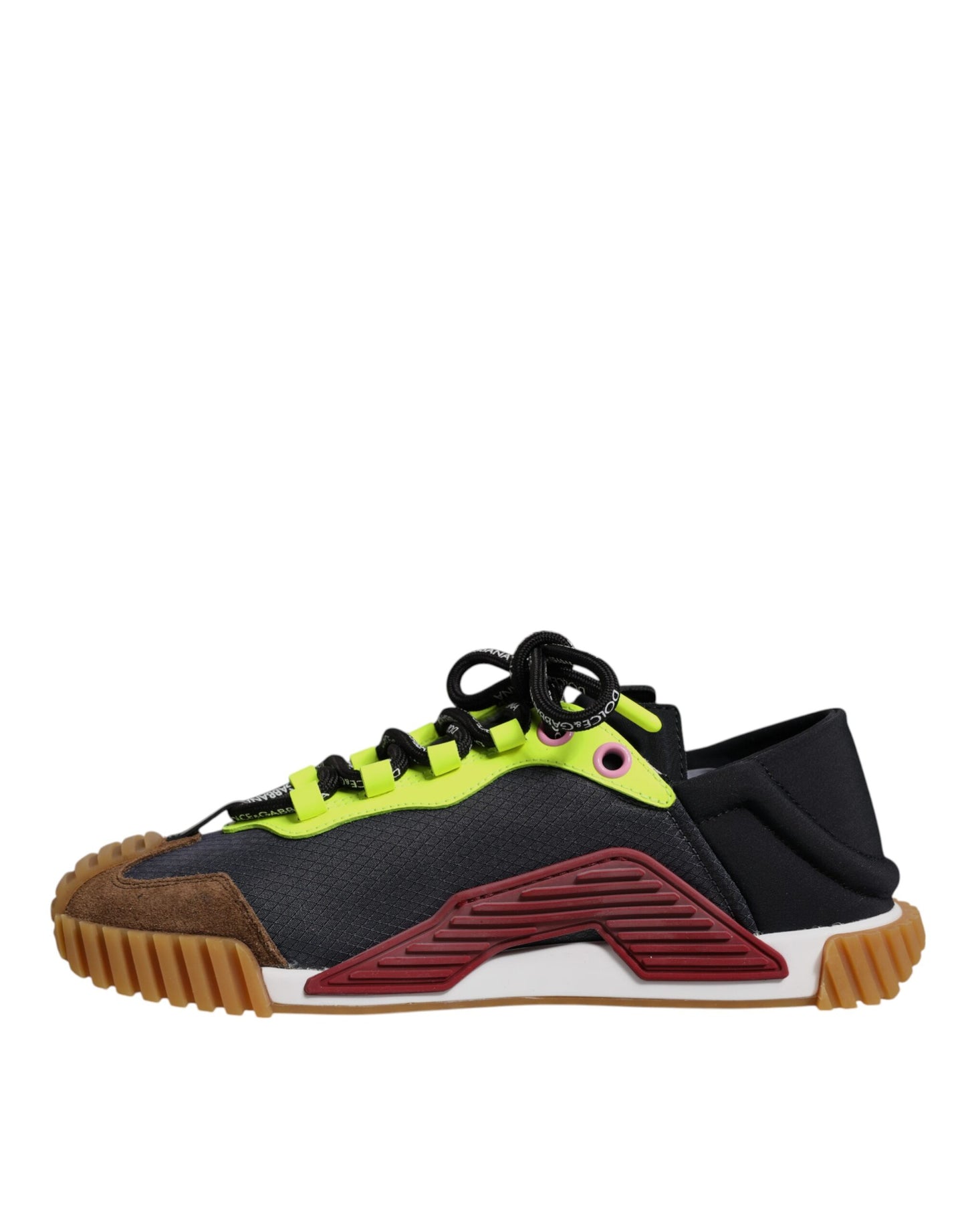 Dolce & Gabbana Mehrfarbige Nylon Low Top NS1 Sneakers Schuhe