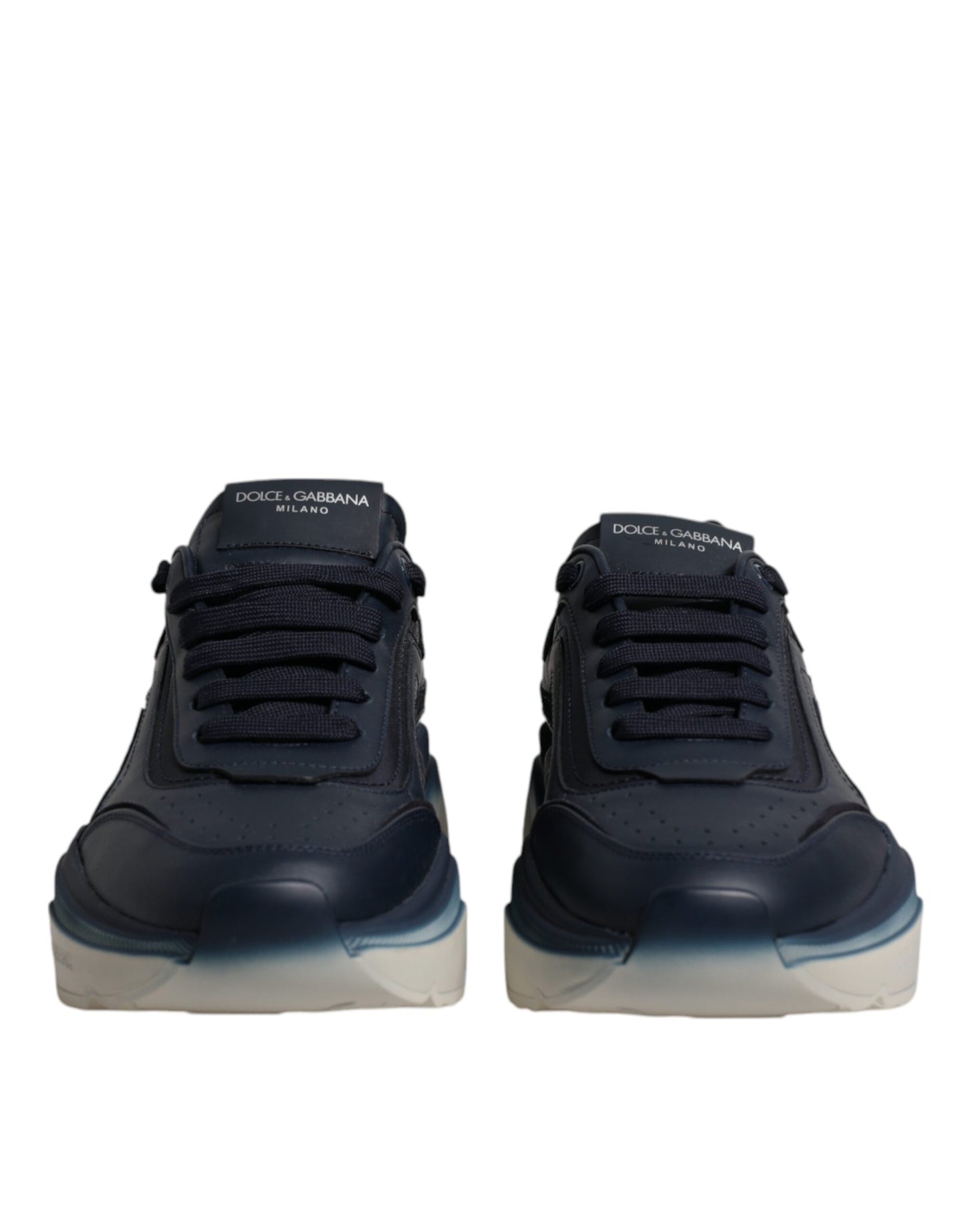Dolce & Gabbana Marineblaue Daymaster Low Top Herren Sneakers Schuhe