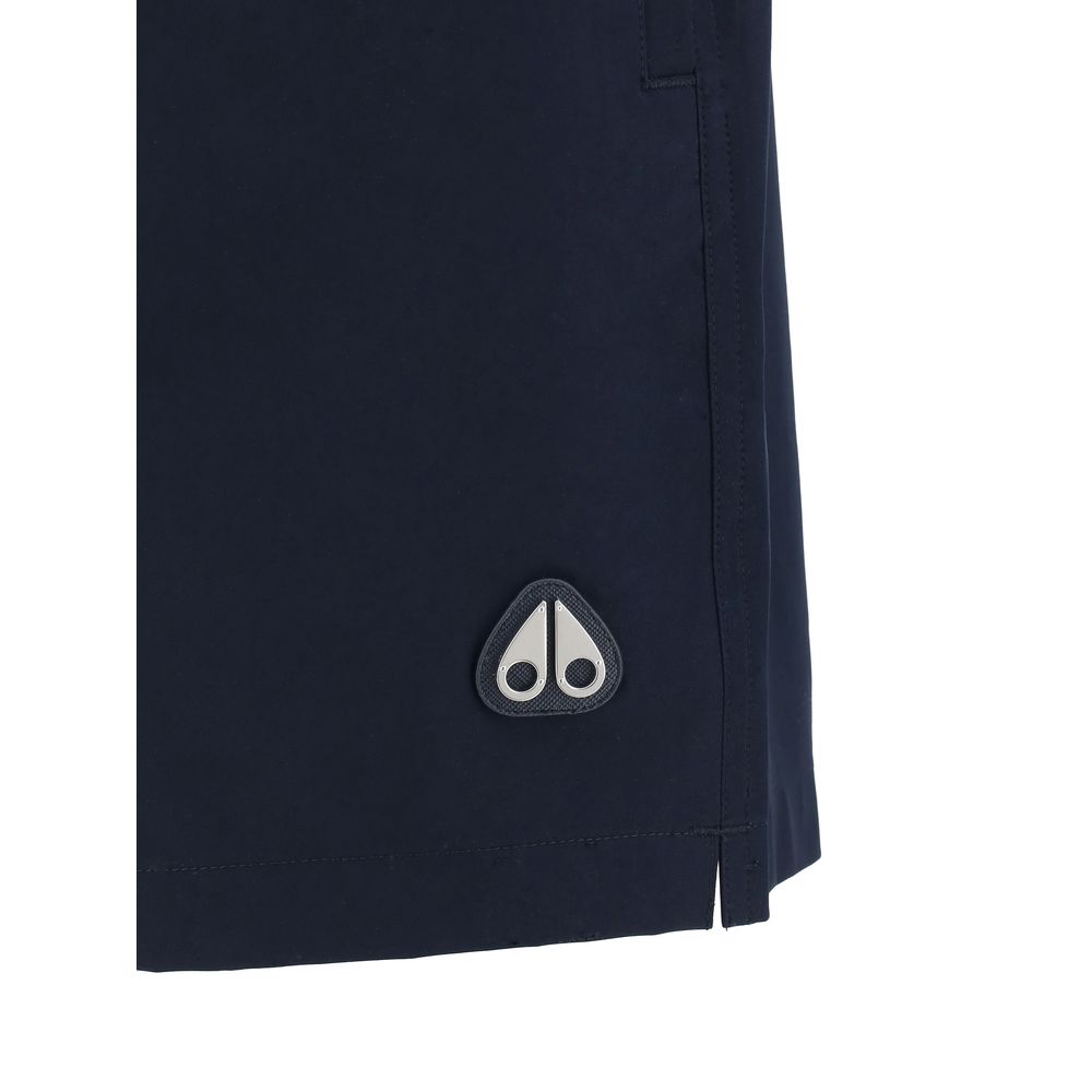 Moose Knuckles Logoed Swim Shorts