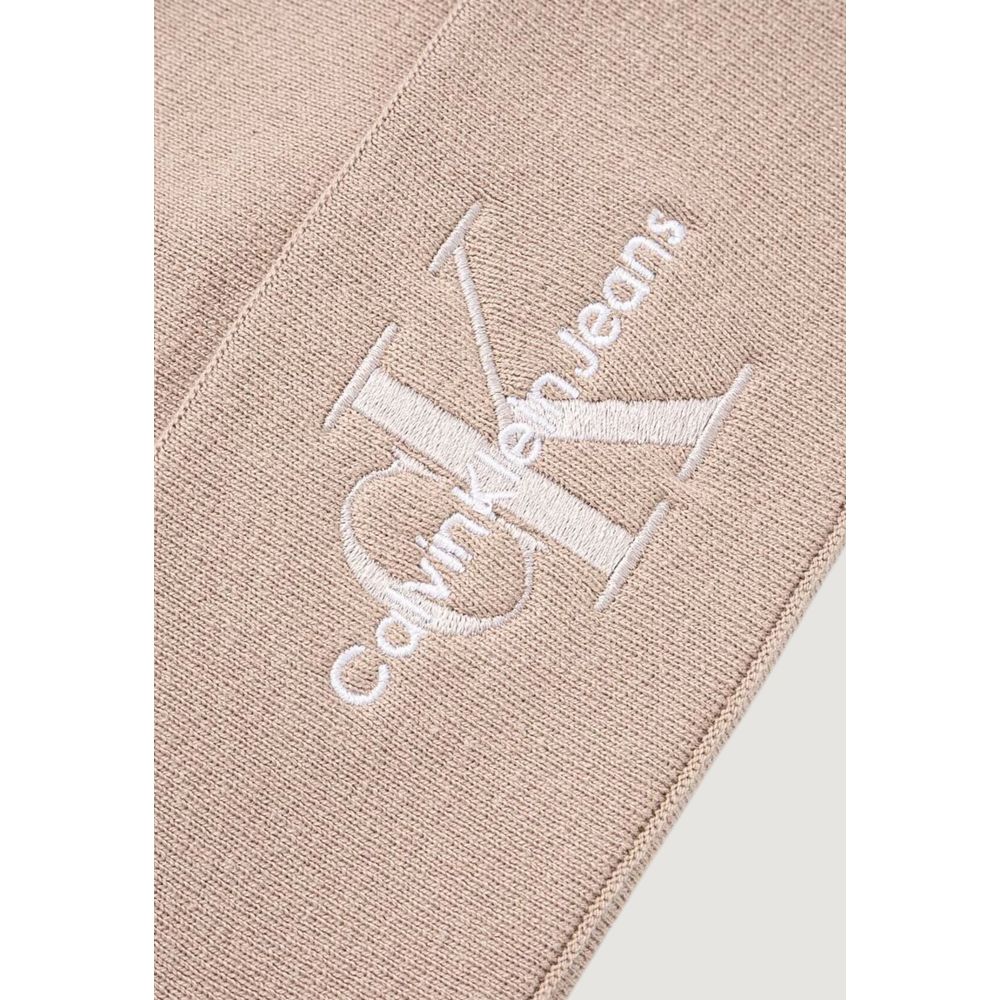 Calvin Klein Jeans Beige Cotton Caps Baseball Hat