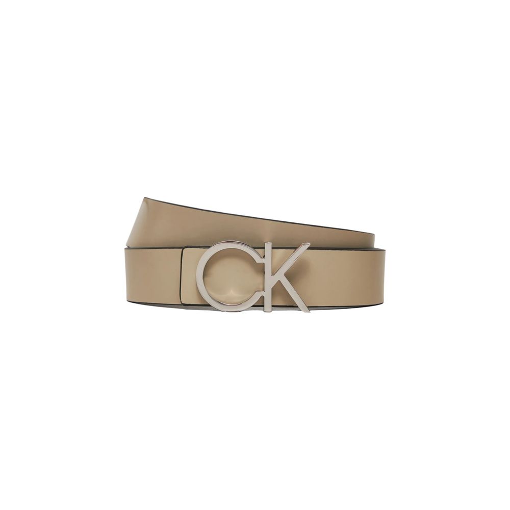 Calvin Klein – Schwarzer Ledergürtel