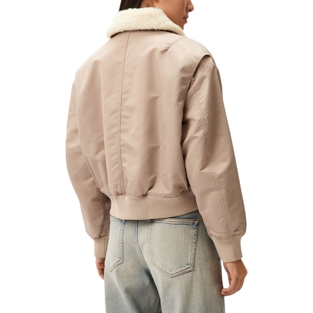 Calvin Klein Jeans Beige Polyester Jacken & Mäntel