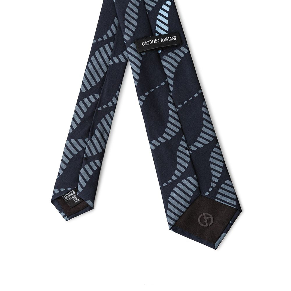 Blaue Seidenkrawatten und -fliegen von Giorgio Armani