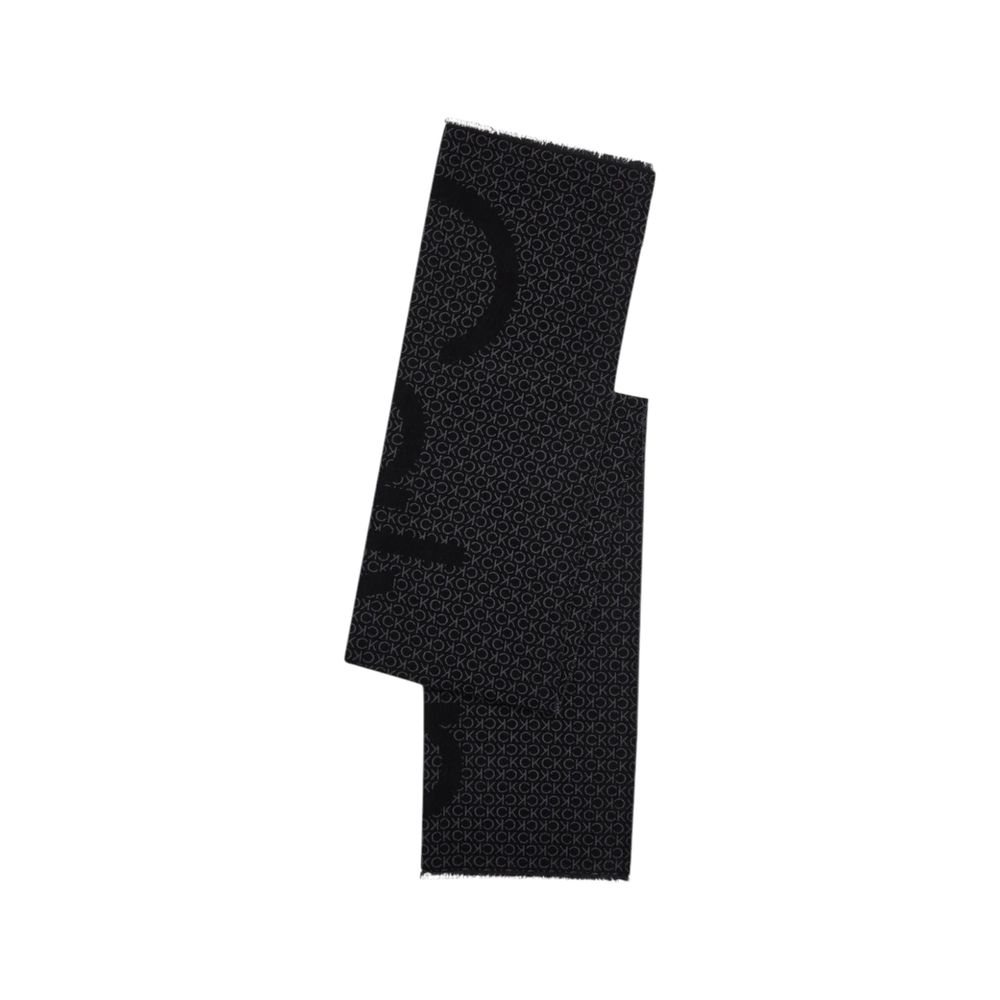 Calvin Klein – Schwarzer Marabu-Schal