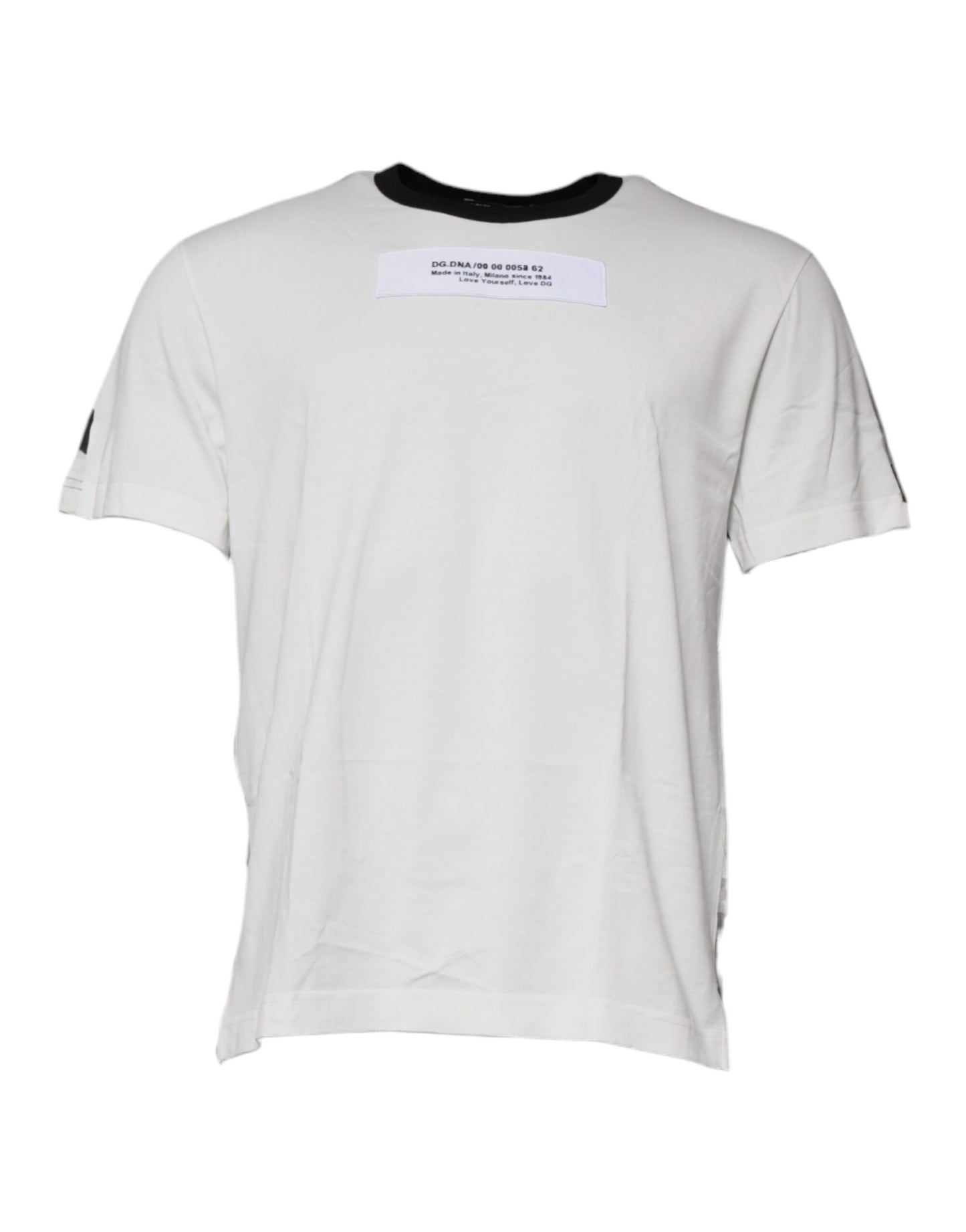 Dolce & Gabbana Mehrfarbiges Camouflage-T-Shirt mit Rundhalsausschnitt
