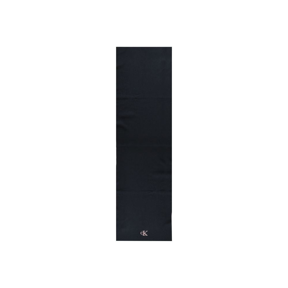 Calvin Klein – Schwarzer Schal aus recyceltem Polyester