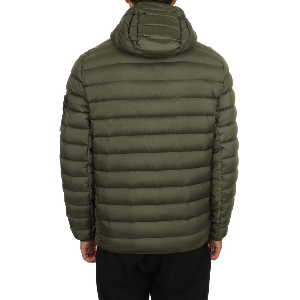Grüne Nylonjacke von Stone Island